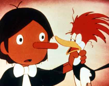 Rocco hat schon Mut, Pinocchio immer wieder die Wahrheit zu sagen - jetzt geht's ihm aber an den Kragen.